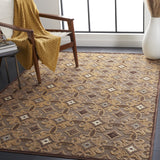 Safavieh Par300 Power Loomed 75% Viscose/18% Polyester/7% Cotton Rug PAR303-1330-5