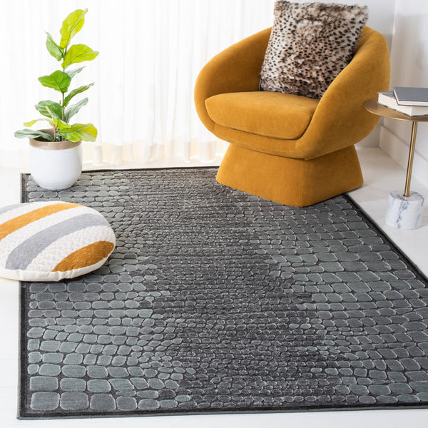 Safavieh Par300 Power Loomed 75% Viscose/18% Polyester/7% Cotton Rug PAR304-2330-5