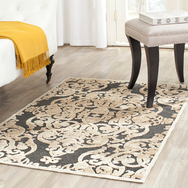 Safavieh Isaac Mizrahi Power Loomed 75% Viscose/18% Polyester/7% Cotton Traditional Rug PAR348-3430-3