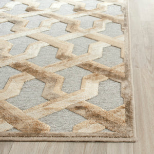 Safavieh Isaac Mizrahi Power Loomed 75% Viscose/18% Polyester/7% Cotton Transitional Rug PAR354-3110-28