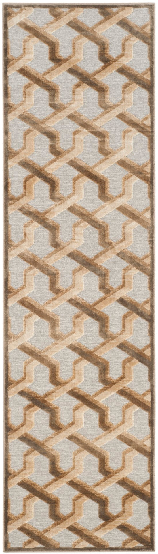 Safavieh Isaac Mizrahi Power Loomed 75% Viscose/18% Polyester/7% Cotton Transitional Rug PAR354-3110-28
