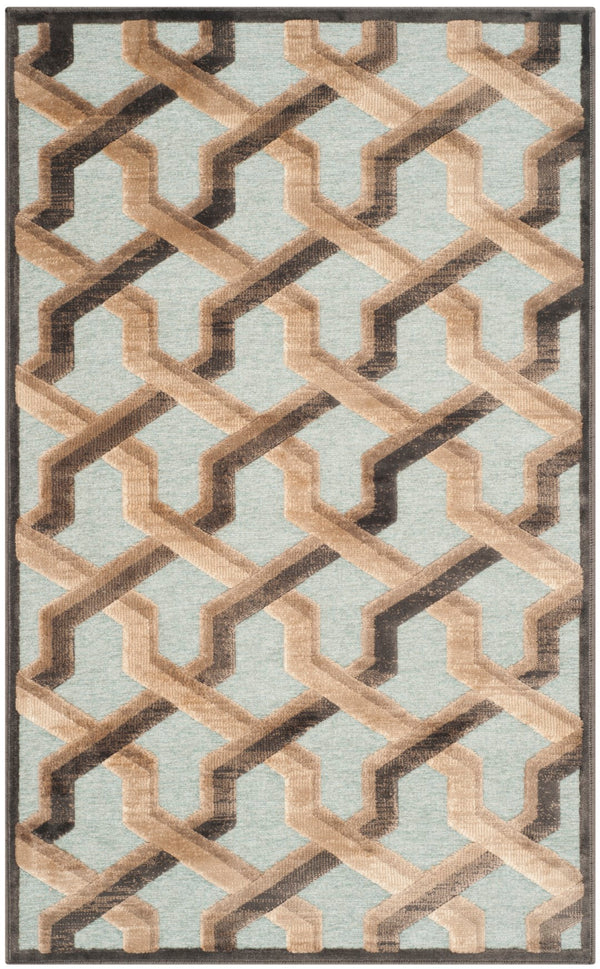 Safavieh Isaac Mizrahi Power Loomed 75% Viscose/18% Polyester/7% Cotton Transitional Rug PAR354-3370-24