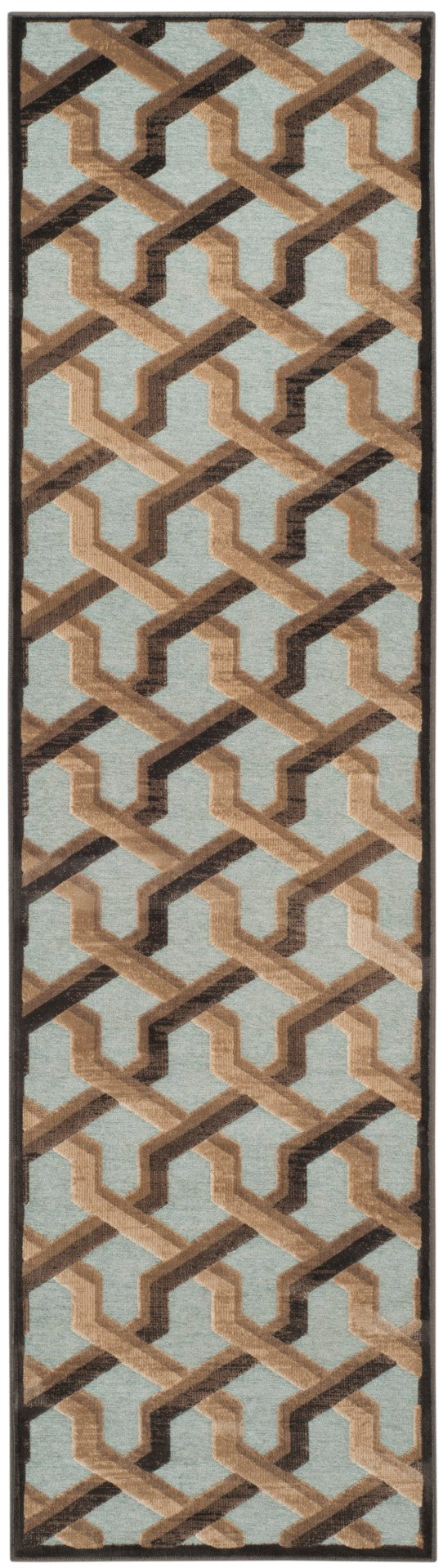 Safavieh Isaac Mizrahi Power Loomed 75% Viscose/18% Polyester/7% Cotton Transitional Rug PAR354-3370-28