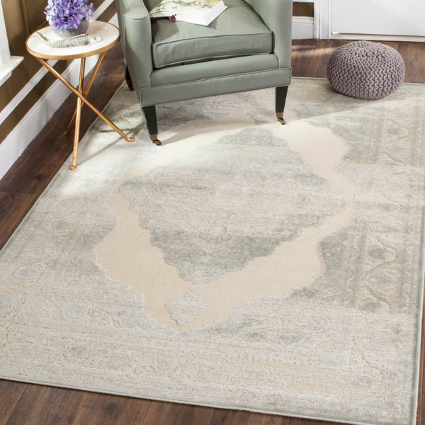 Safavieh Paradise 394 Power Loomed 75% Viscose/18% Polyester/7% Cotton Traditional Rug PAR394-5740-57