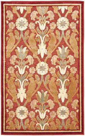 Safavieh Par45 Power Loomed 75% Viscose/18% Polyester/7% Cotton Rug PAR45-202-3