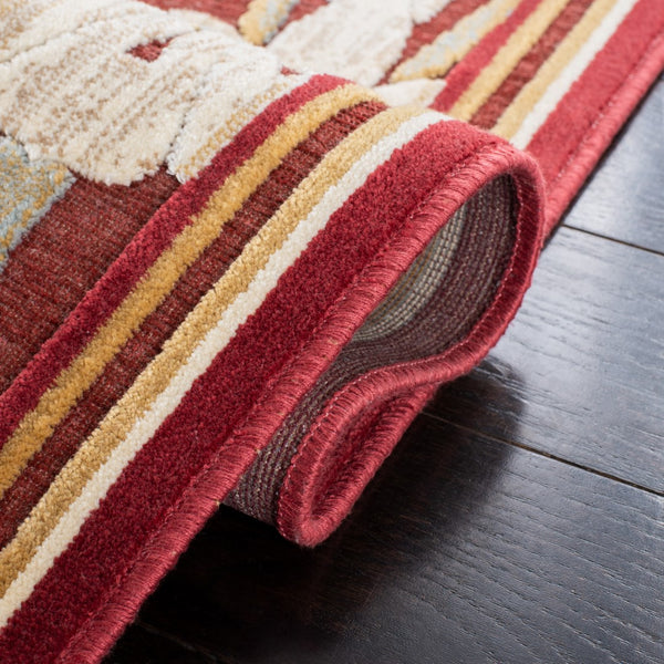 Safavieh Par45 Power Loomed 75% Viscose/18% Polyester/7% Cotton Rug PAR45-202-3