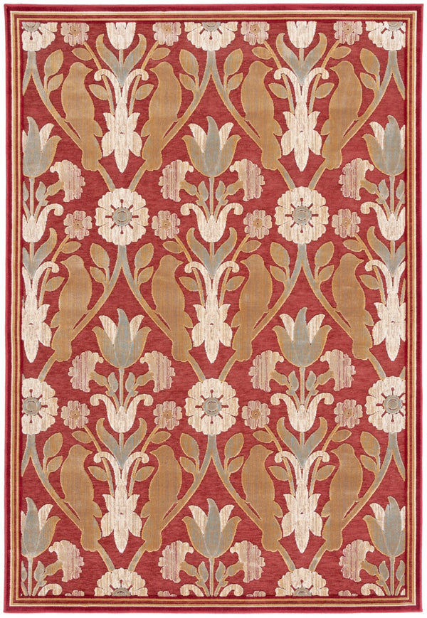 Safavieh Par45 Power Loomed 75% Viscose/18% Polyester/7% Cotton Rug PAR45-202-3