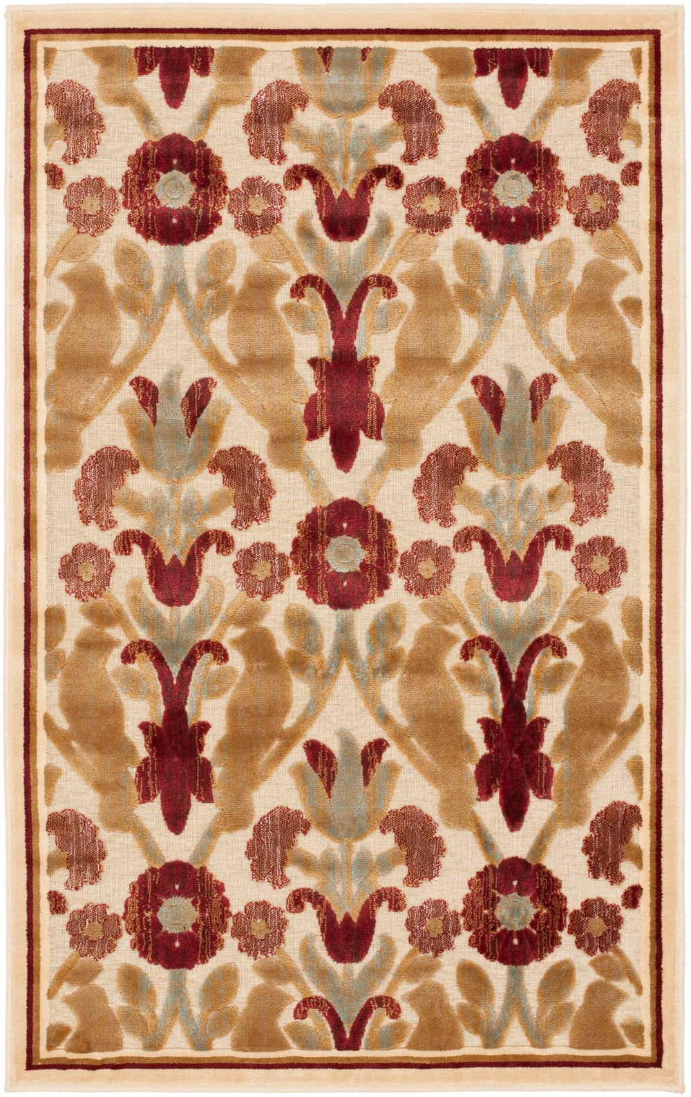 Safavieh Par45 Power Loomed 75% Viscose/18% Polyester/7% Cotton Rug PAR45-404-24