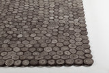 Chandra Rugs Patagonia 100% Wool Hand-Woven Contemporary Wool Rug Brown/White 9' x 13'