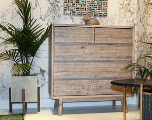 LH Imports Patio Square Standing Pot PAT001