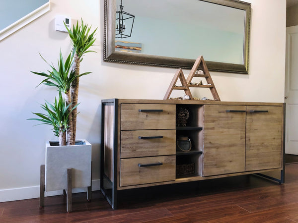 LH Imports Patio Square Standing Pot PAT001