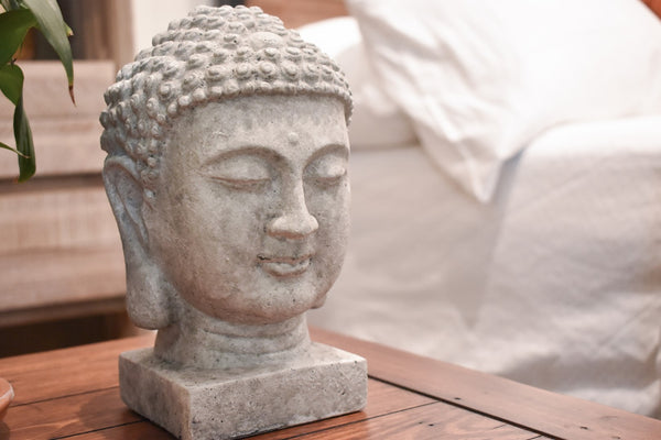 LH Imports Patio Buddha Head PAT004