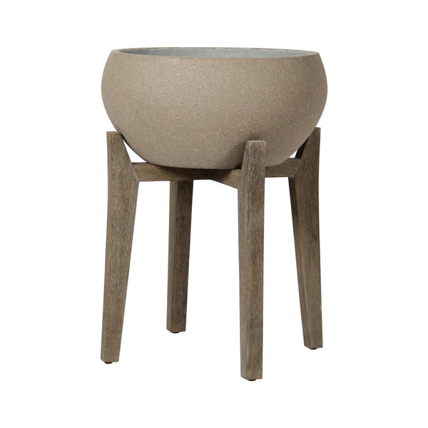 LH Imports Patio Large Standing Urn PAT014-L