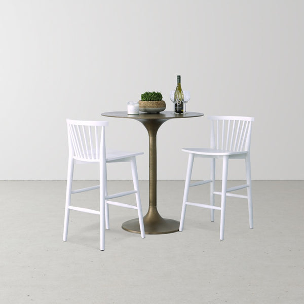 LH Imports Nature Low Round Grass and Concrete Pot PAT018