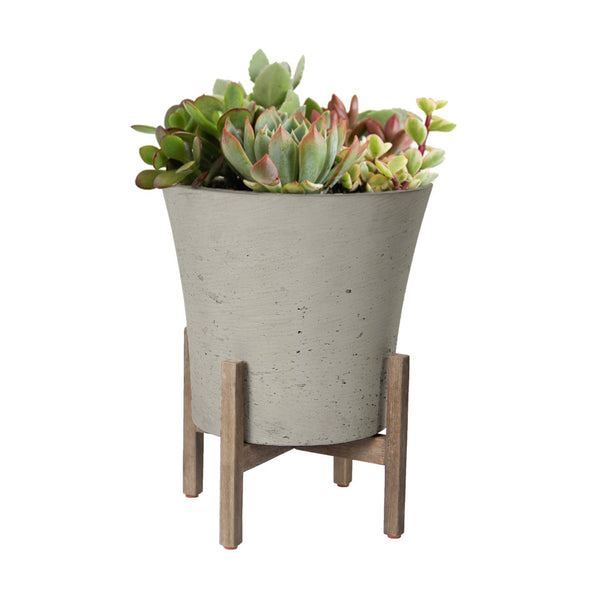 standing plant pot outdoor Patio Tapered Standing Pot