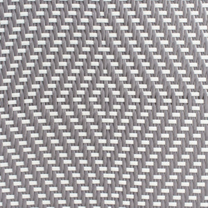 Safavieh Kylie Rattan Bistro Table Grey/White Rattan PAT4011B