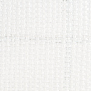 Sidford Rattan Bistro Table - Elegant French Design, White & Brown Wicker, Perfect for Dining Spaces