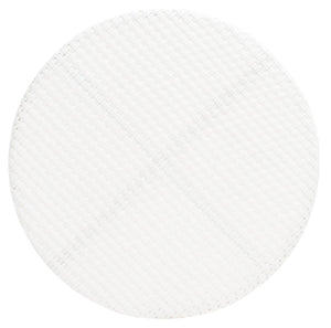 Sidford Rattan Bistro Table - Elegant French Design, White & Brown Wicker, Perfect for Dining Spaces