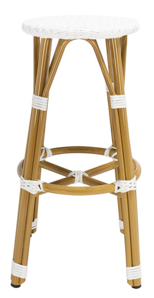 Kelsey Indoor Outdoor Bar Stool - French-Inspired Design Classic for Stylish Dining Spaces