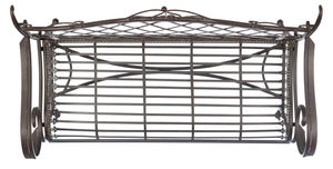 Safavieh Abner Wrought Iron 45.75 Inch W Outdoor Garden Bench PAT5017B