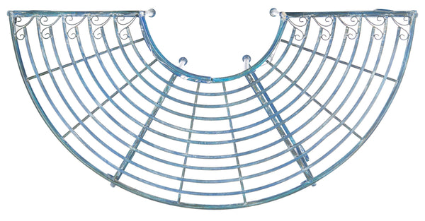 Safavieh Abia Wrought Iron 50 Inch W Outdoor Tree Bench PAT5018C