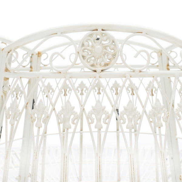 Safavieh Ally Darling Wrought Iron 60.25 Inch W Outdoor Tree Bench PAT5019B