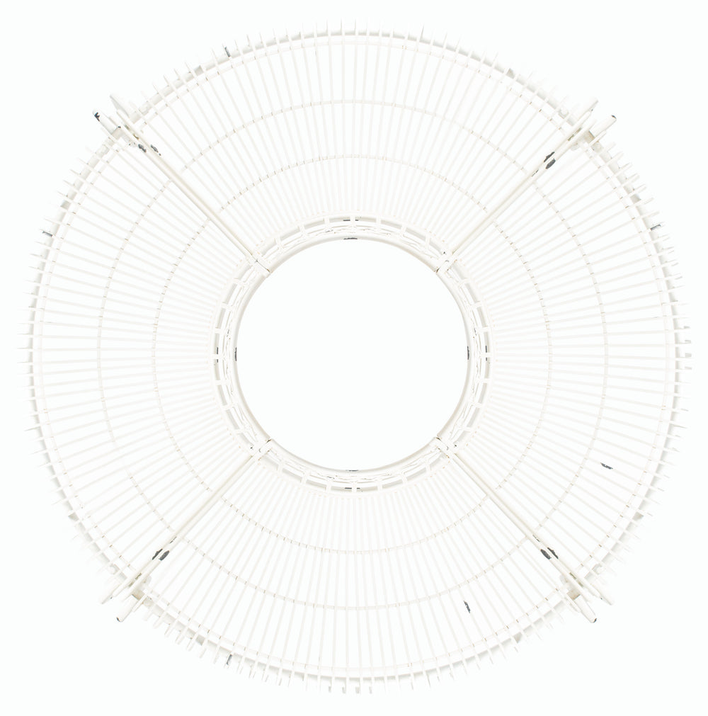 Safavieh Ally Darling Wrought Iron 60.25 Inch W Outdoor Tree Bench PAT5019B