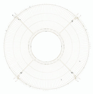 Safavieh Ally Darling Wrought Iron 60.25 Inch W Outdoor Tree Bench PAT5019B