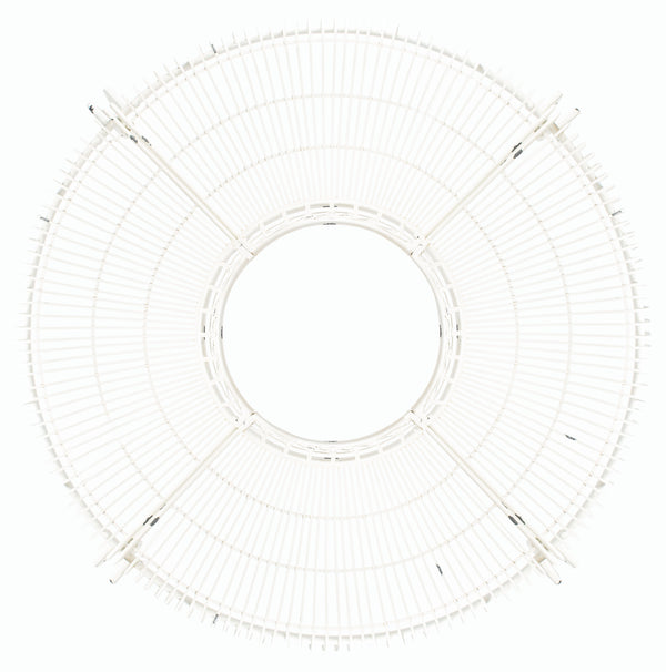 Safavieh Ally Darling Wrought Iron 60.25 Inch W Outdoor Tree Bench PAT5019B