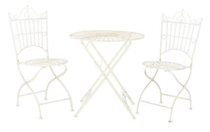 Belen Bistro Set, One Table And Two Chairs