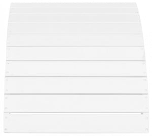 Mopani Ottoman - Stylish Acacia Wood Footrest for Outdoor Relaxation, Perfect for Adirondack Seating