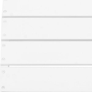 Mopani Ottoman - Stylish Acacia Wood Footrest for Outdoor Relaxation, Perfect for Adirondack Seating