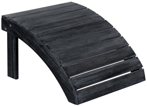 Mopani Ottoman - Stylish Acacia Wood Footrest for Outdoor Relaxation, Perfect for Adirondack Seating