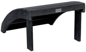 Mopani Ottoman - Stylish Acacia Wood Footrest for Outdoor Relaxation, Perfect for Adirondack Seating