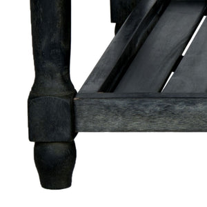 Oakley Outdoor Coffee Table - Stylish Acacia Wood Design with Quick Drainage for Coastal Charm