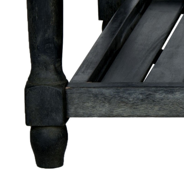 Oakley Outdoor Coffee Table - Stylish Acacia Wood Design with Quick Drainage for Coastal Charm