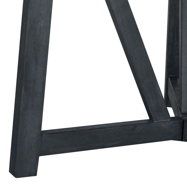 Safavieh Cloverdale Round Table Dark Slate Grey Wood PAT6733K