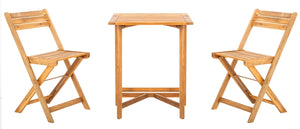 Gallo Contemporary Balcony Bistro Set – Modern French Style with Solid Wood and Chic Design