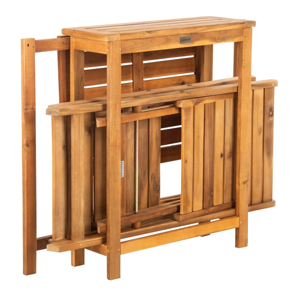 Gallo Contemporary Balcony Bistro Set – Modern French Style with Solid Wood and Chic Design