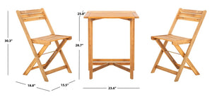 Gallo Contemporary Balcony Bistro Set – Modern French Style with Solid Wood and Chic Design