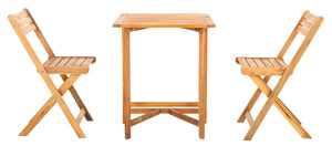 Gallo Contemporary Balcony Bistro Set – Modern French Style with Solid Wood and Chic Design