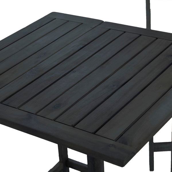 Gallo Contemporary Balcony Bistro Set – Modern French Style with Solid Wood and Chic Design