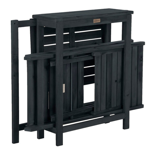 Gallo Contemporary Balcony Bistro Set – Modern French Style with Solid Wood and Chic Design