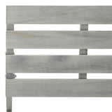 Safavieh Ruben Balcony Bench And Table Ash Grey Wood PAT6753C