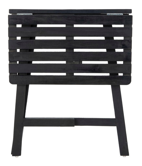 Benton Contemporary Balcony Table for Stylish Outdoor Entertaining – Durable Acacia Wood Design