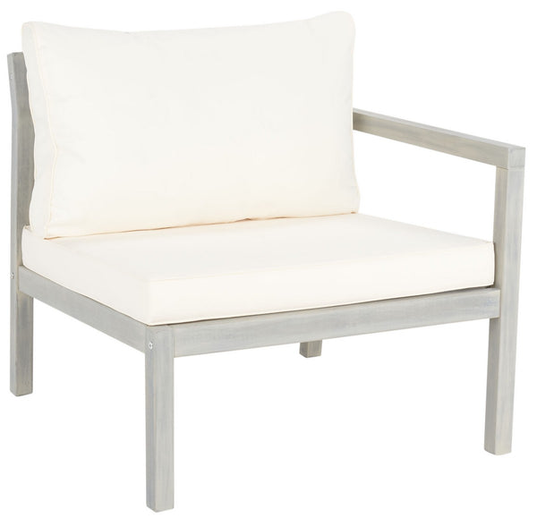 Pratia 5 Piece Outdoor Set - Luxurious Lounge Experience with Versatile Ottomans and Acacia Table