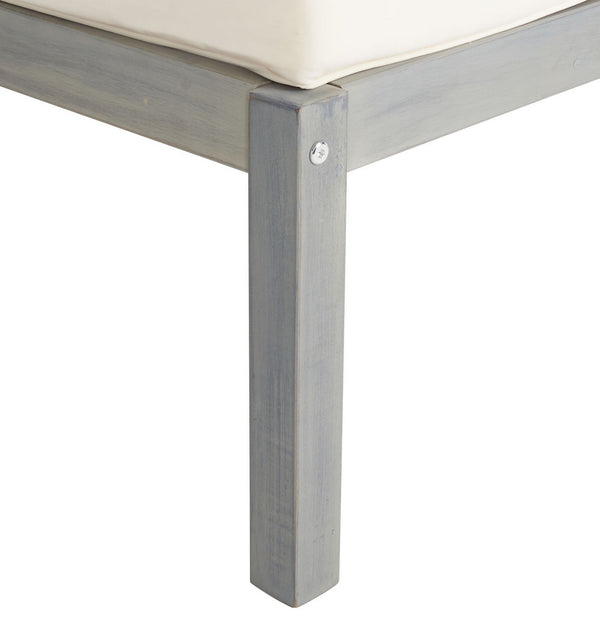 Pratia 5 Piece Outdoor Set - Luxurious Lounge Experience with Versatile Ottomans and Acacia Table