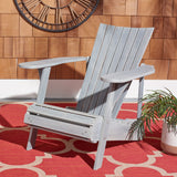 Safavieh Merlin Adirondack Chair With Retractable Footrest PAT6760C