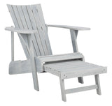 Safavieh Merlin Adirondack Chair With Retractable Footrest PAT6760C