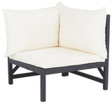 Ronson 5 Piece Outdoor Sectional Set – Stylish Comfort Oasis with Versatile Ottomans & Table